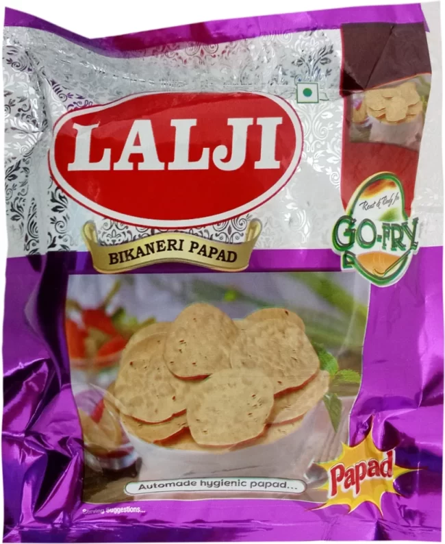Lalji Bikaneri Papad 100 g