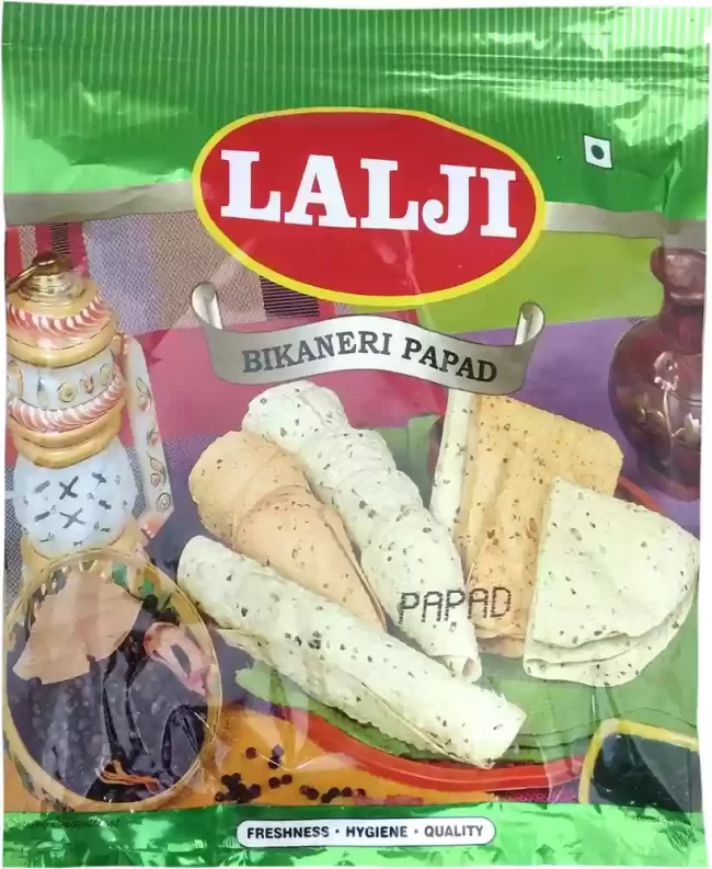 Lalji Bikaneri Papad 400 g
