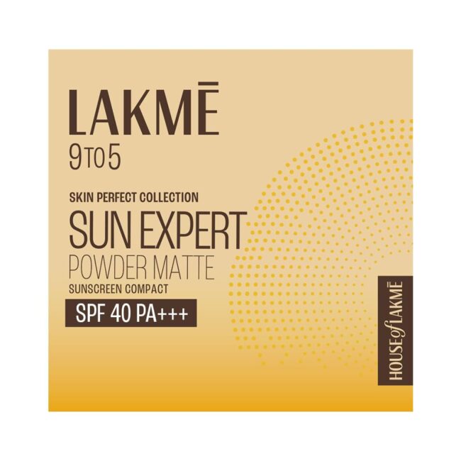 Lakme Sun Expert SPF 40 UVB PA+++ UVA Ultra Matte Compact 7 g