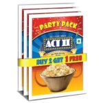 Act II Butter Delite Flavour Instant Popcorn Party Pack 3x150 g