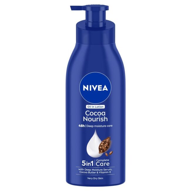 Nivea Cocoa Nourish Oil In Lotion 400 ml
