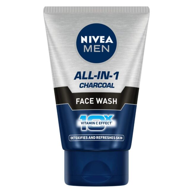 Nivea Men All-In-1 Charcoal Face Wash 100 g