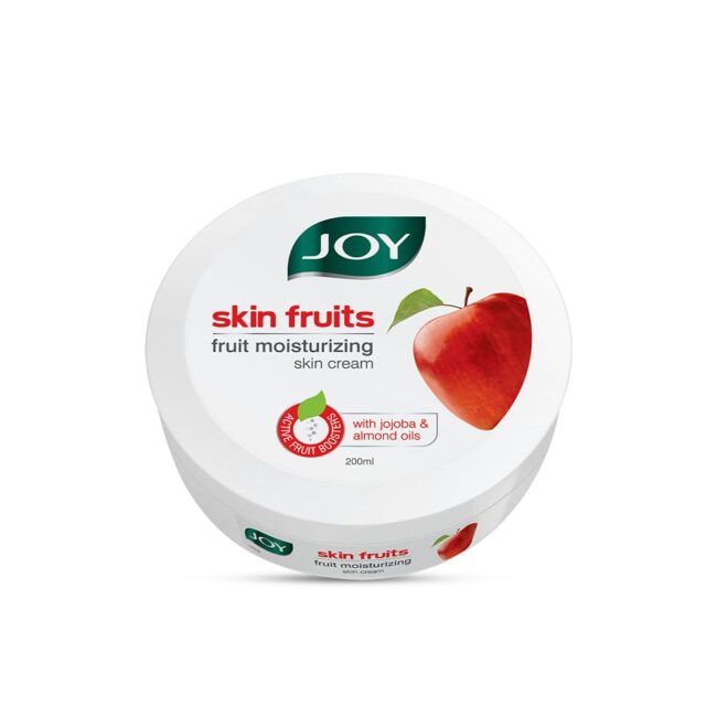 Joy Skin Fruits Moisturizing Skin Cream with Jojoba & Almond Oil 200 ml