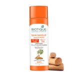 Biotique Advanced Ayurveda Sun Shield Sandalwood 50+ SPF UVB PA+++ UVA 120 ml