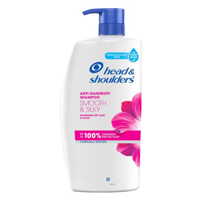 Head & Shoulders Smooth & Silky Anti-Dandruff Shampoo 1 L