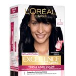 L'Oreal Paris Excellence Creme Black 1 Triple Care Color 100 g + 72 ml
