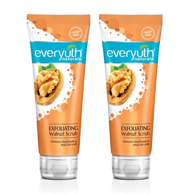 Everyuth Naturals Exfoliating Walnut Scrub 2x100 g