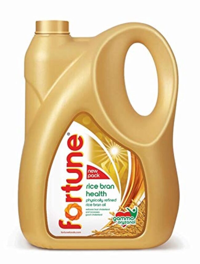 Fortune Rice Bran Health Physically Refined Rice Bran Oil 5 L