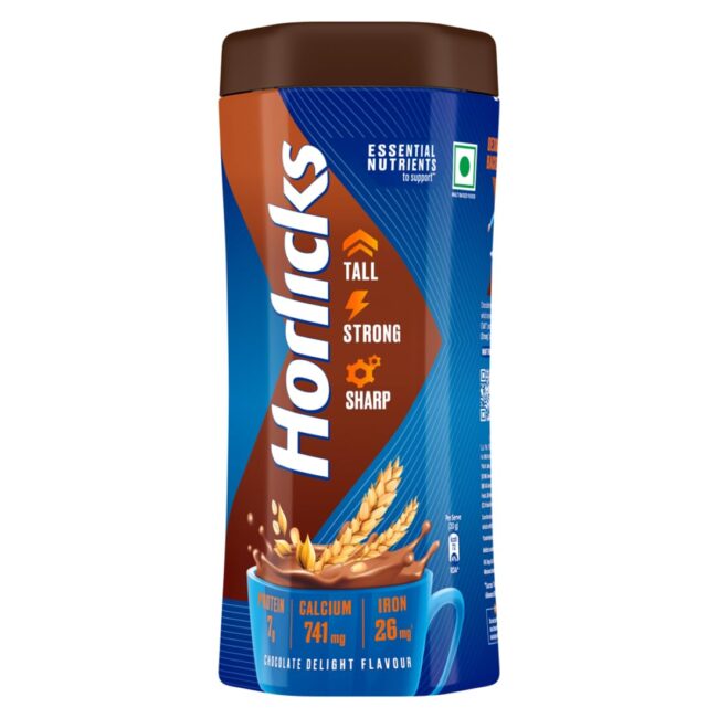 Horlicks Chocolate Delight Flavour Malt Based Food 500 g