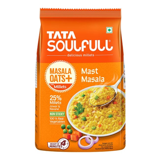 Tata Soulfull Mast Masala Oats+ 500 g