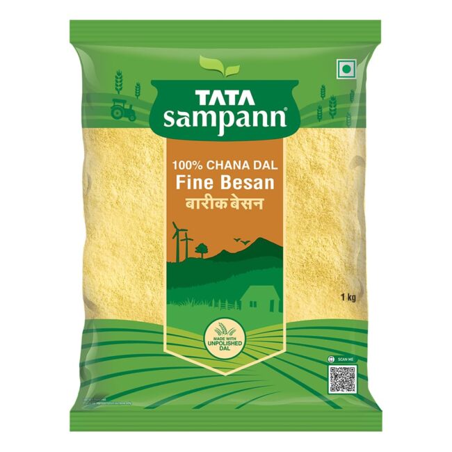 Tata Sampann 100% Chana Dal Fine Besan 1 kg