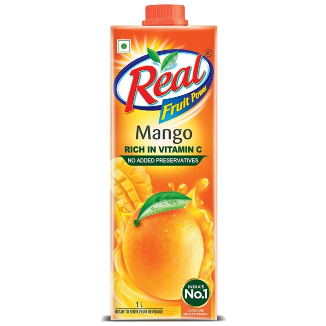 Real Fruit Power Mango Ready To Serve Fruit Beverage 1 L