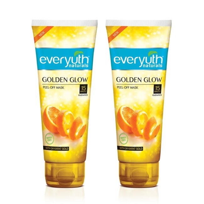 Everyuth Naturals Gold Glow Peel-Off Mask 2x100 g