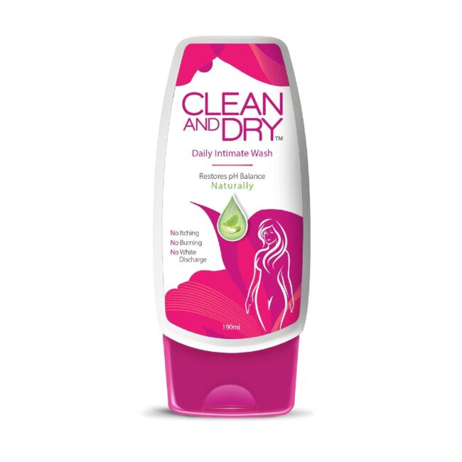 Clean And Dry Daily Intimate Wash 190 ml