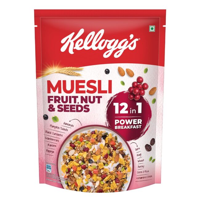 Kellogg's Fruit Nut & Seeds Muesli 500 g