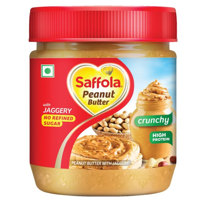 Saffola Crunchy Peanut Butter 350 g