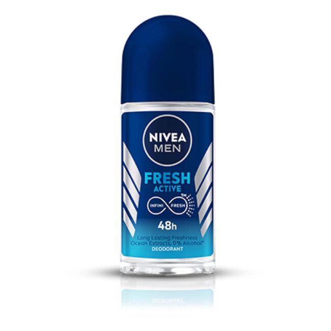 Nivea Men Fresh Active Anti-Perspirant Roll On Deodorant 50 ml