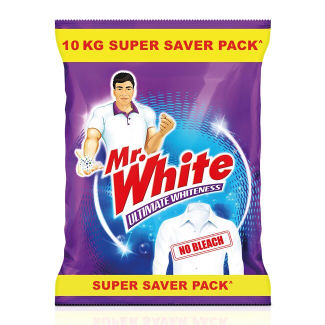 Mr. White Detergent Washing Powder 10 kg