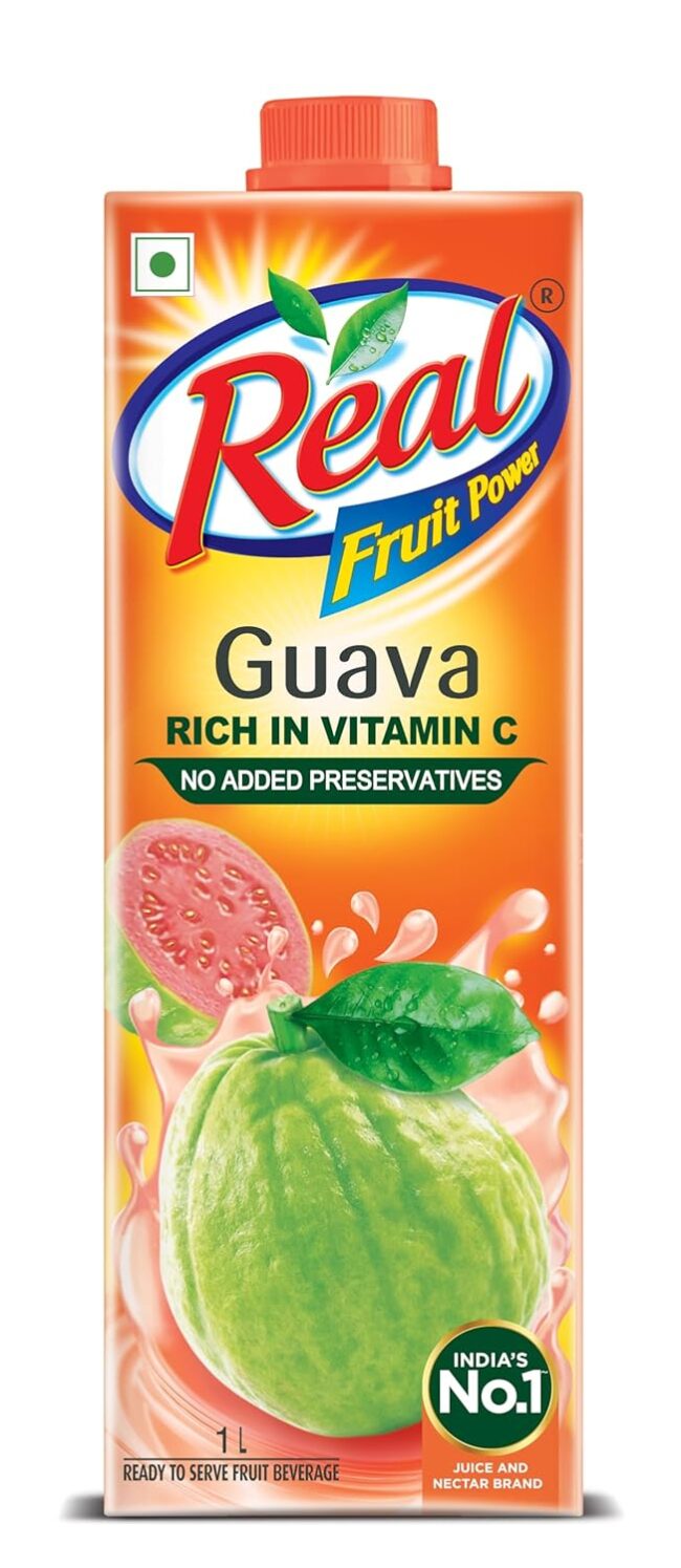 Real Fruit Power Guava Ready To Serve Fruit Beverage 1 L