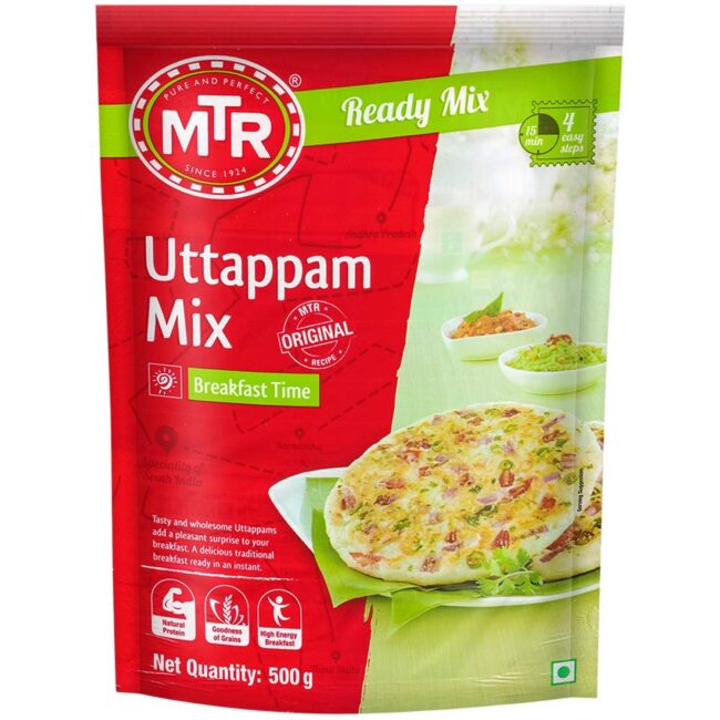 MTR Breakfast Time Uttappam Ready Mix 500 g