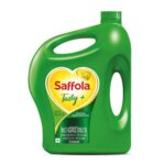 Saffola Tasty + Refined Rice Bran & Corn Multi-Source Edible Oil 5 L