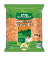 Tata Sampann Unpolished Masoor Dal 500 g