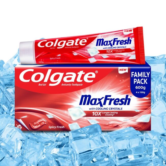 Colgate MaxFresh Red Gel Anticavity Toothpaste 600 g