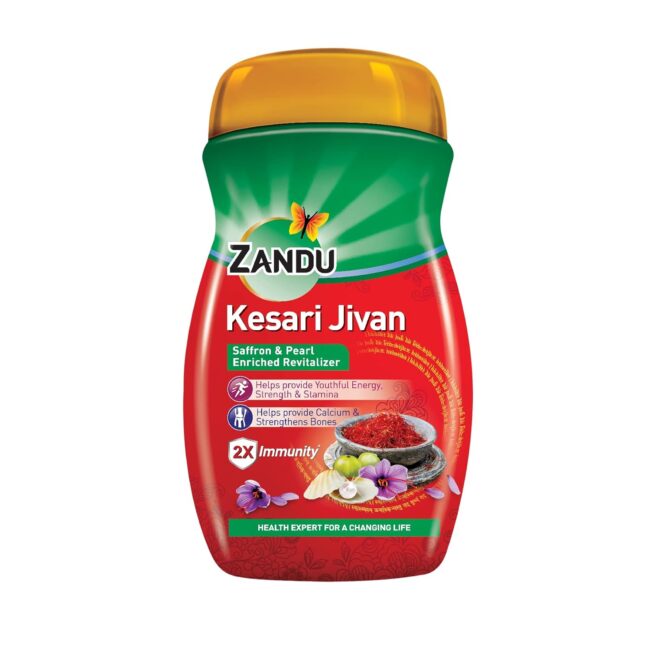 Zandu Kesari Jivan Saffron & Pearl Enriched Revitalizer 900 g