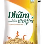 Dhara Fit n Fine Refined Soyabean Oil 1 L
