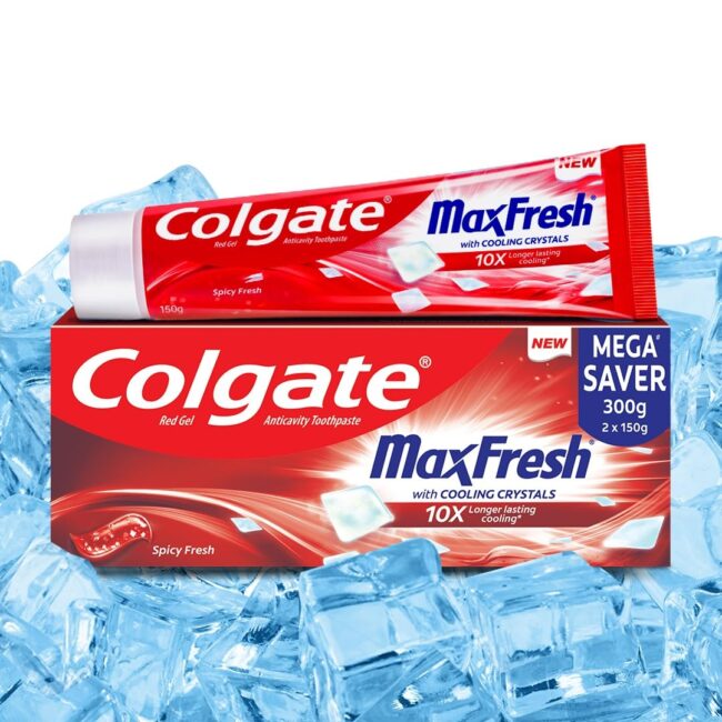 Colgate MaxFresh Red Gel Anticavity Toothpaste 300 g