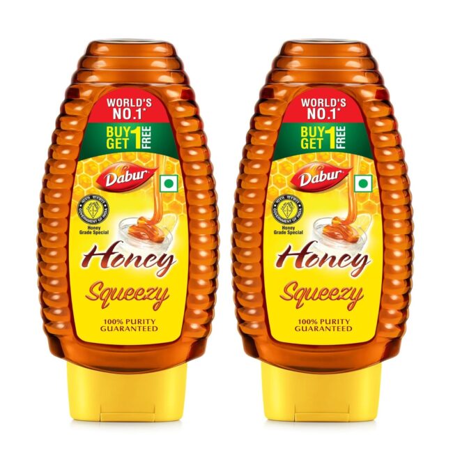 Dabur Honey Squeezy 2x225 g