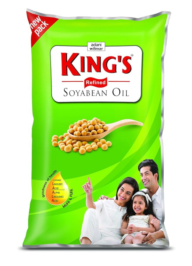 King's Refined Soyabean Oil 840 g
