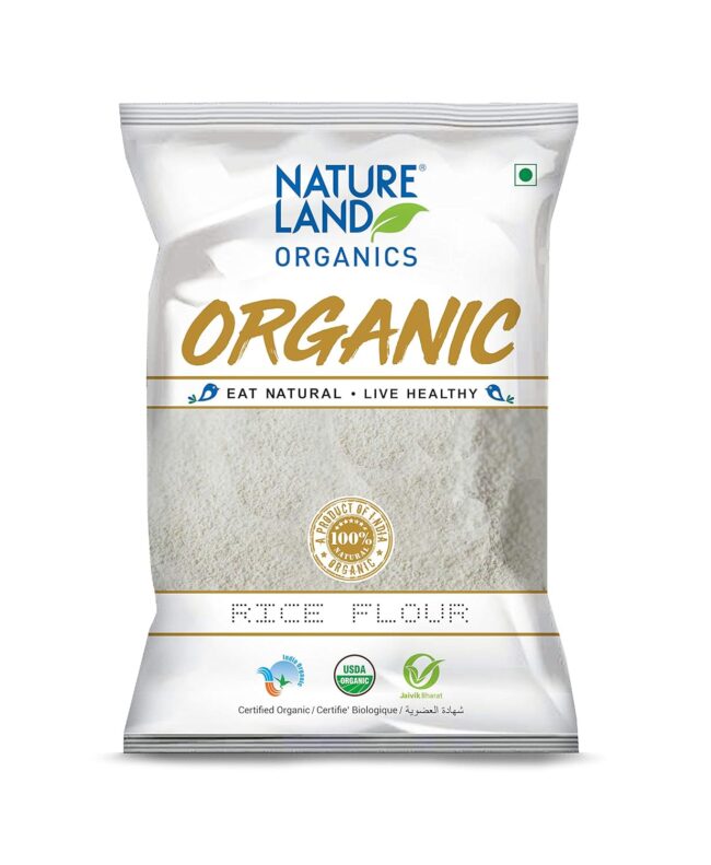 Natureland Organics Rice Flour 500 g