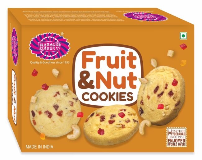 Karachi Bakery Fruit & Nut Cookies 400 g