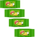 Vim Dishwash Bar 4x200 g
