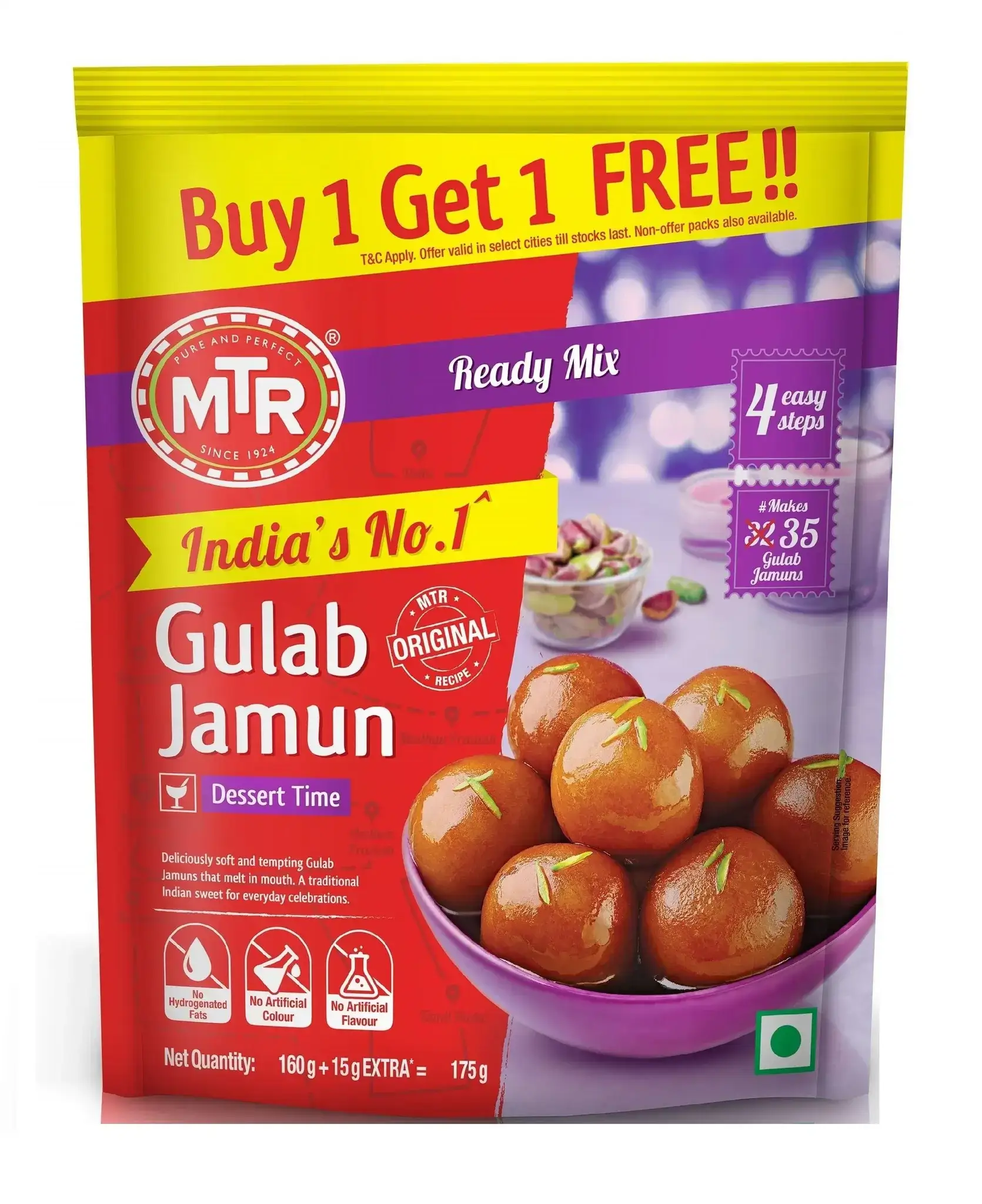 MTR Gulab Jamun Ready Mix 2x175 g