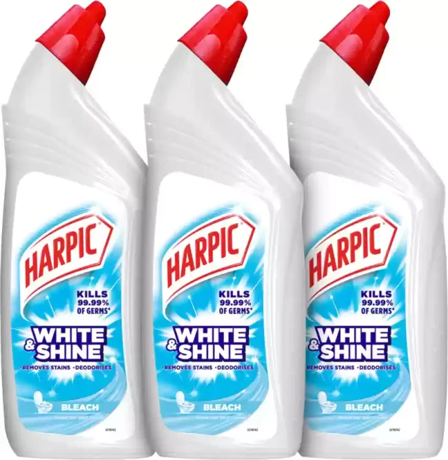 Harpic Power Plus Original Fresh Disinfectant Toilet Cleaner 3x1 L