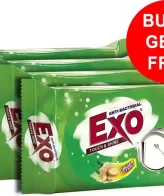 Exo Anti-Bacterial Touch & Shine Ginger Twist Dishwash Bar 3x90 g